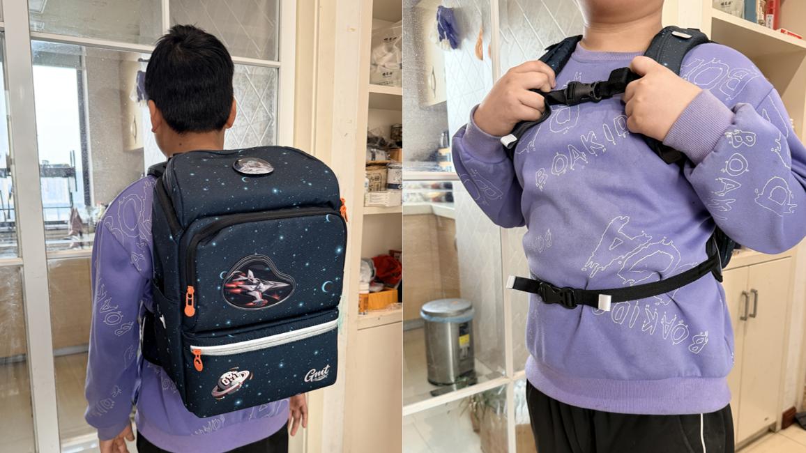 新学期的高颜值装备：GMT for Kids Light Pro护脊书包体验分享