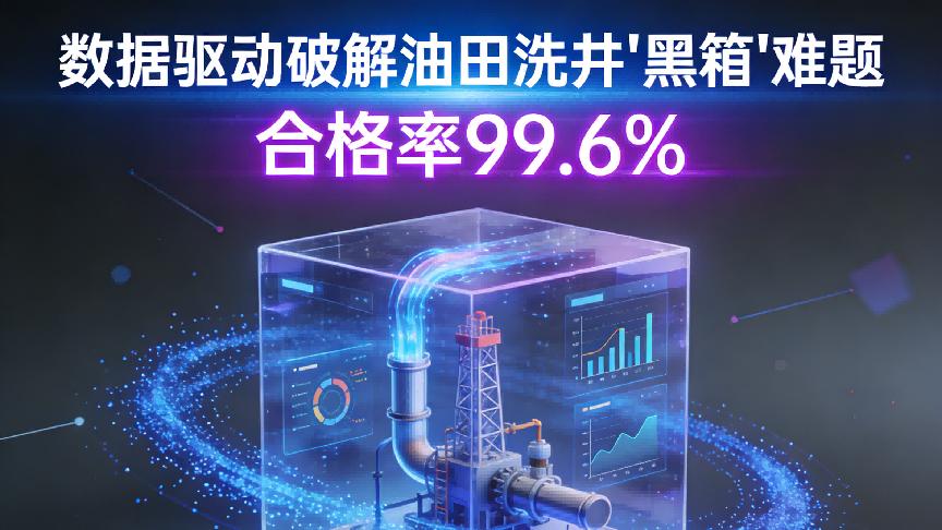 合格率99.6%！数据驱动如何破解油田洗井“黑箱”难题