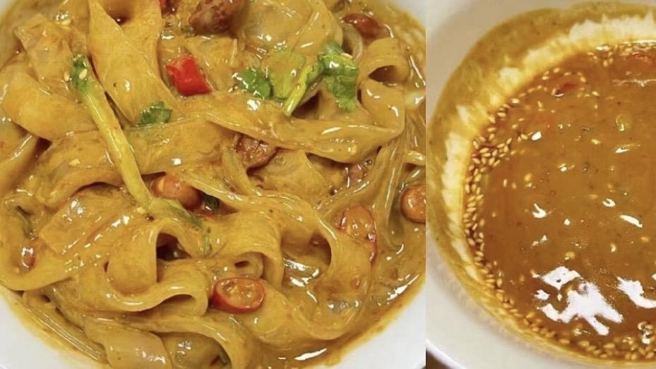 麻酱花生酱调出神仙拌粉