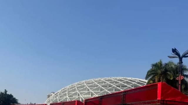 来石湾文华迎春花市，与“潮马”共迎新春