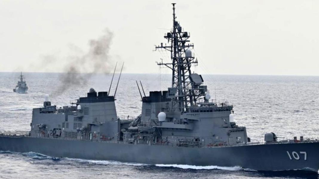 日本在《马关条约》签订日闯入台湾海峡, 倭寇野心仍在