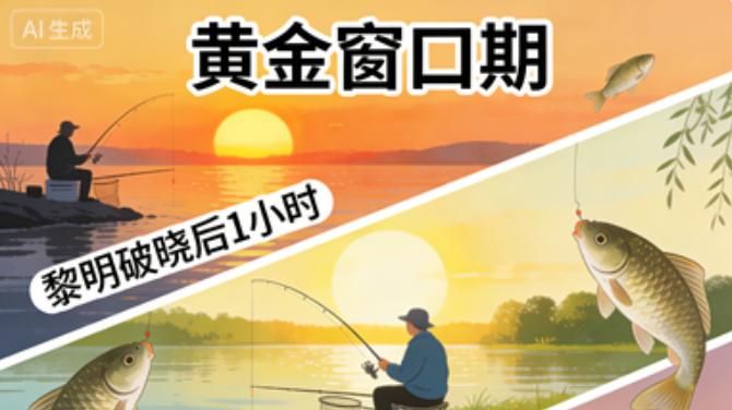 冬天钓鲫鱼别瞎守！3个黄金窗口期，错过等一天，新手也能爆护