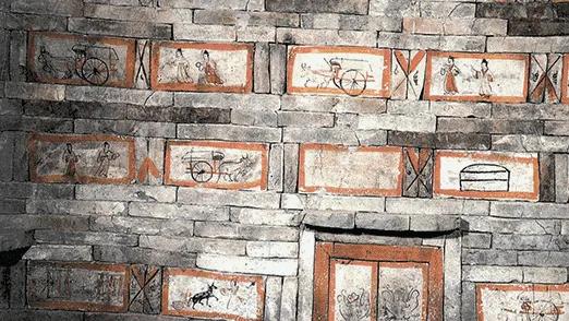 1600 年前国宝级砖画！中国邮政的形象大使，来历绝不简单