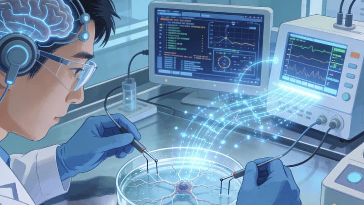 科学家用活体神经元完成复杂计算，脑机融合迈出关键一步