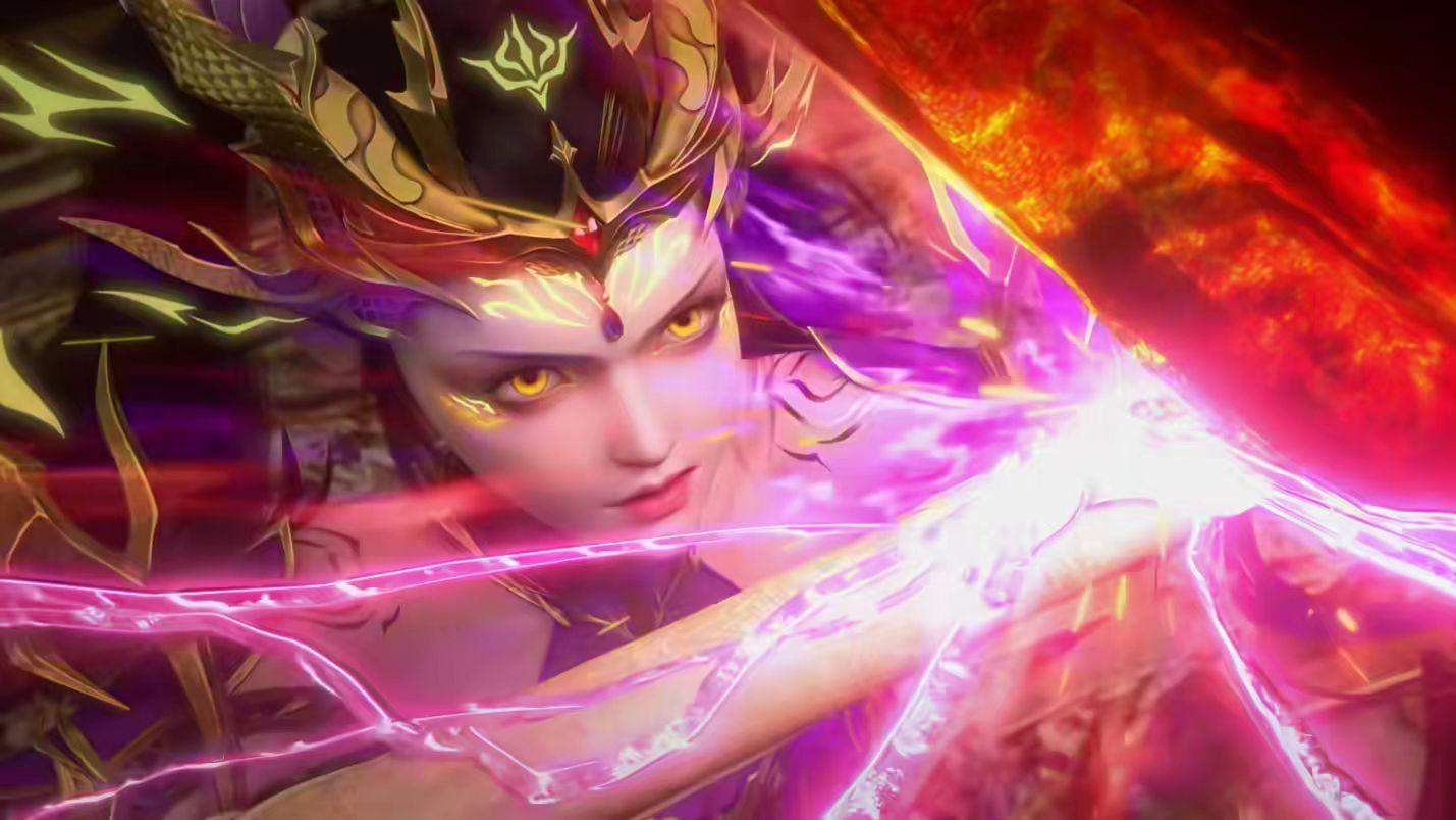 斗破苍穹名场面！紫妍萧晨巅峰碰撞，萧炎参战并揭开火奴之谜