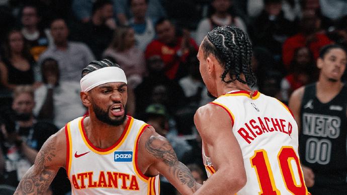 老鹰豪取8连胜，升至东部第八！杰伦21分9板9助，带队三杀篮网