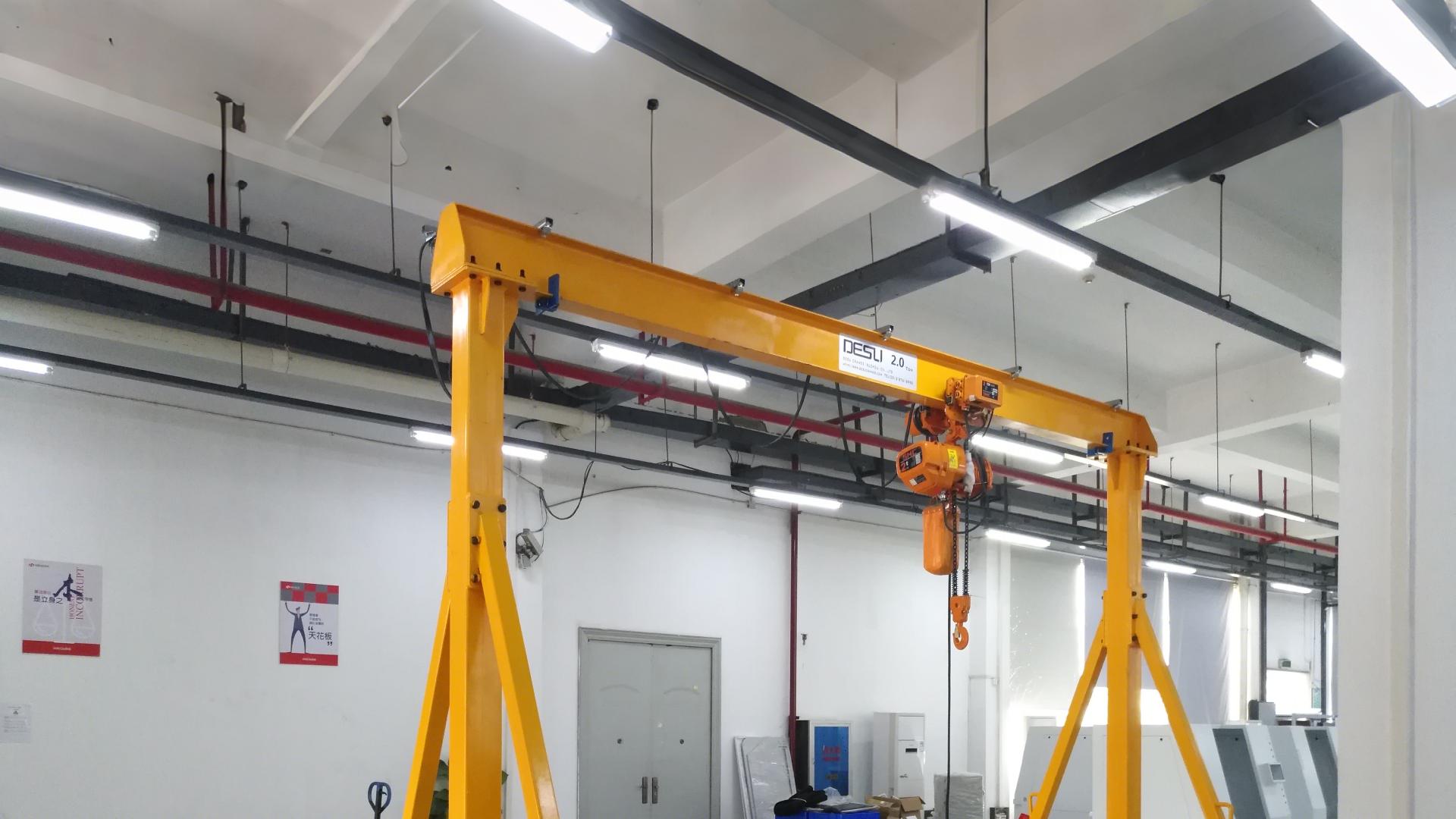 移动式龙门吊结构解析 灵活作业与维护实用技巧