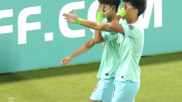 海湾杯开门红！U16国足2-0卡塔尔 袁博涵4分钟闪击 刘宇洋一条龙