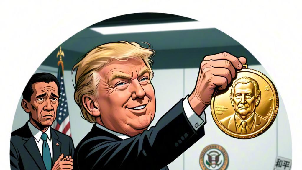 特朗普的“和平奖”：一枚染着乌克兰血的二手勋章，你也配挂？