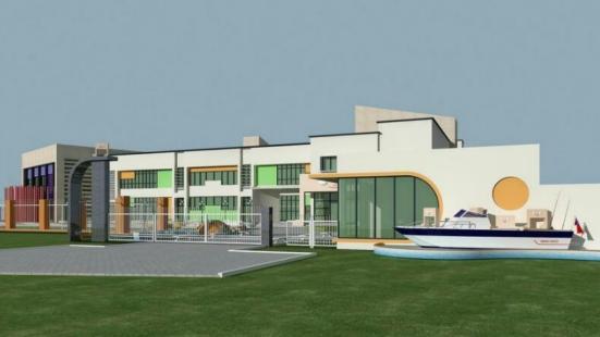 80W打造的幼儿园细节：孩子安全与成长的空间密码