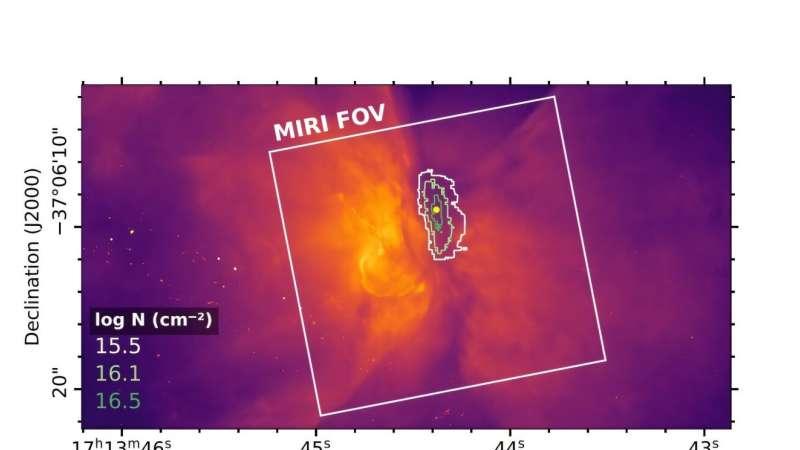天文学家在行星状星云中检测到干冰