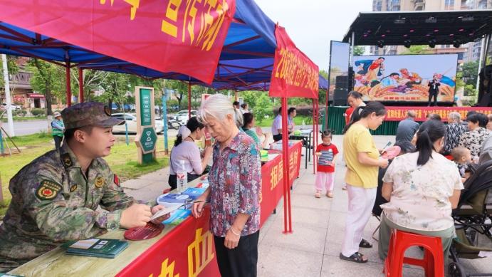 常宁市宜阳街道：为民服务“零距离” 安全宣传“进社区”