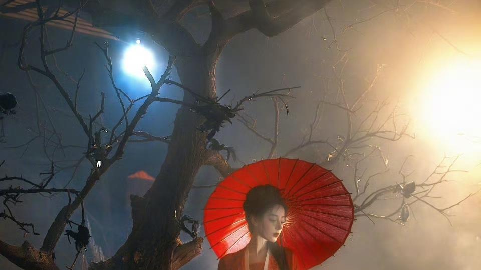 迪丽热巴《白日提灯》贺思慕：冷艳女鬼美学如何引爆全网期待？