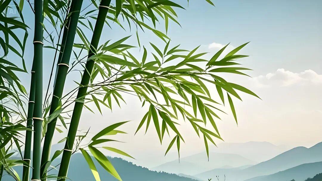 七律·竹影摇风对酒时