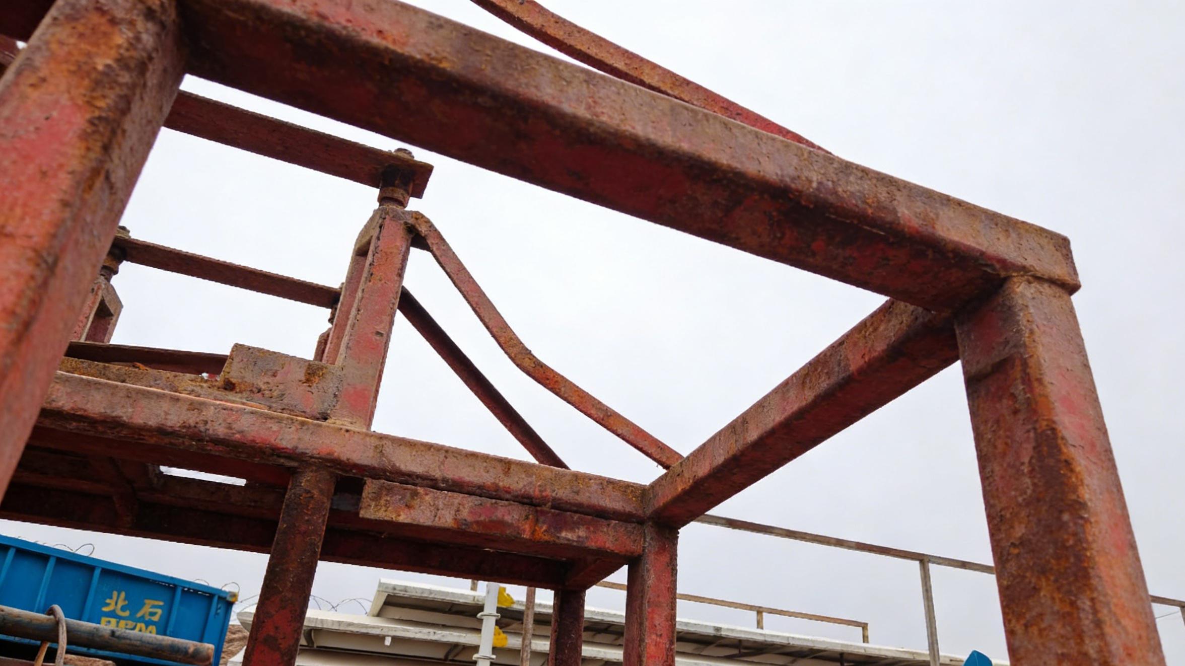 渤海钻探钻井公司自制安装操作台