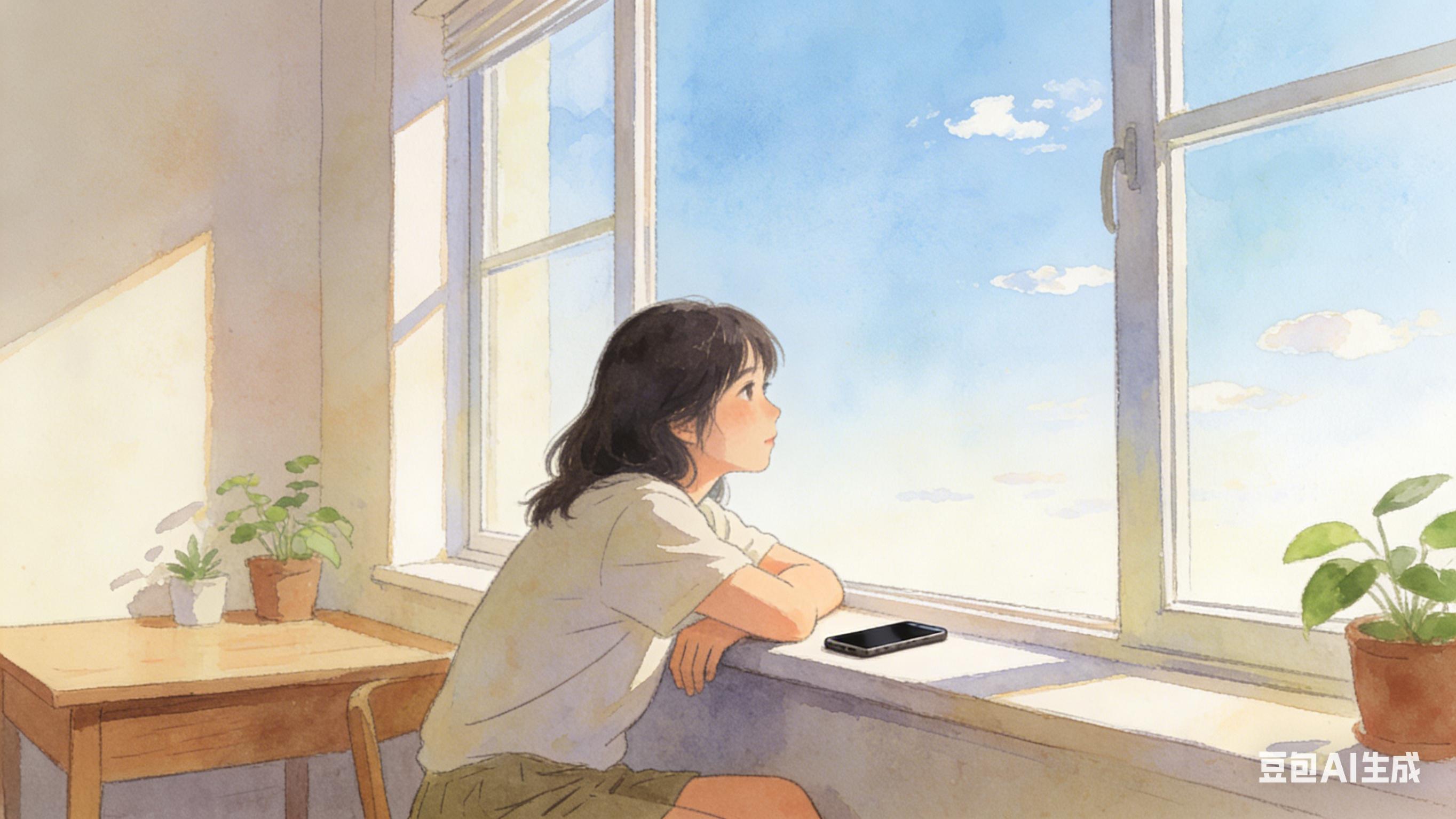 我们终于不再联系了，但我好像也没那么难过