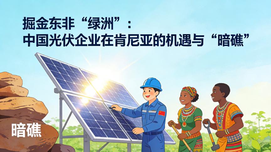 掘金东非“绿洲”：中国光伏企业在肯尼亚的机遇与“暗礁”