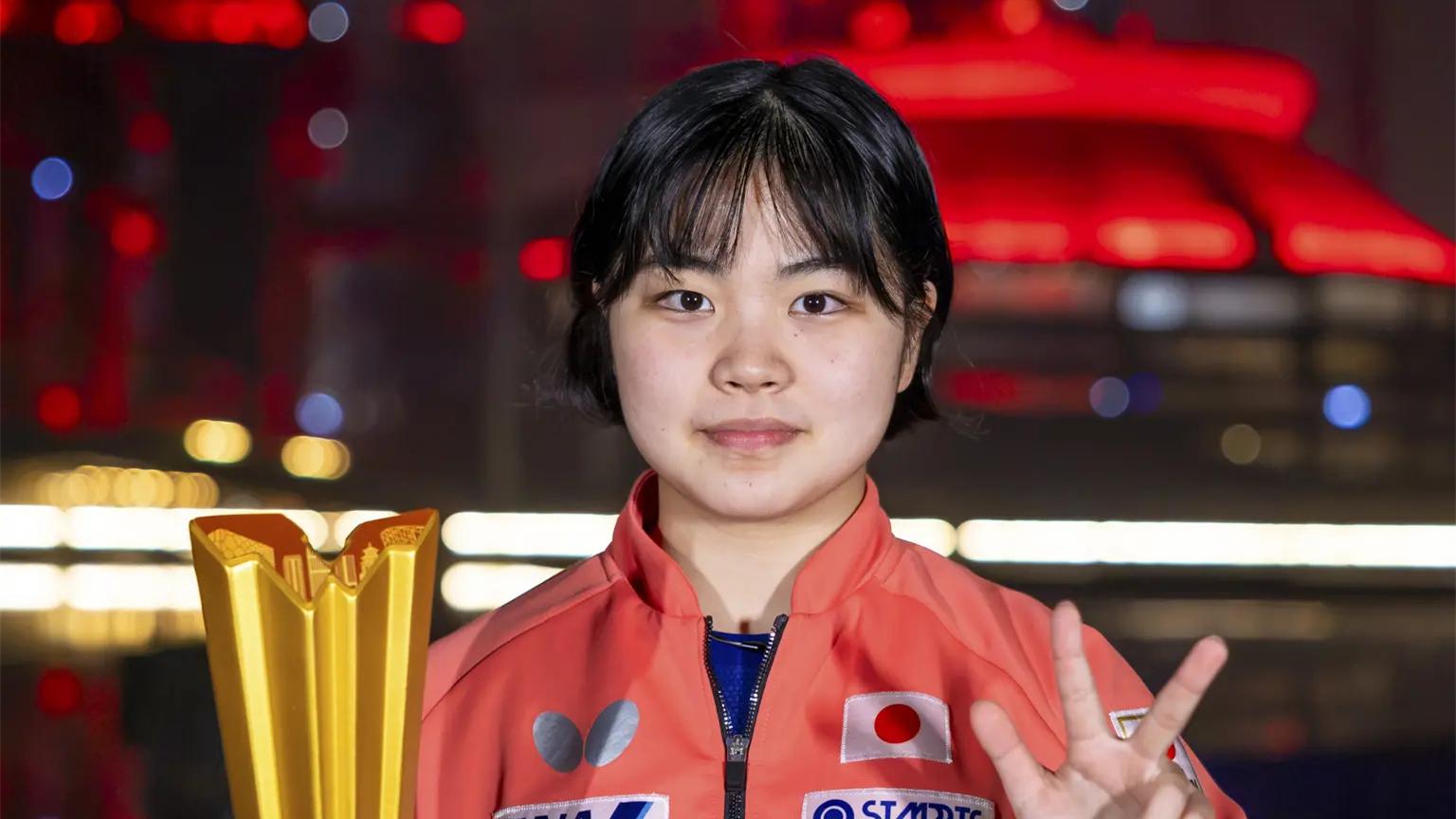 中国女乒又一大敌上线！日乒18岁新星夺冠：U19世界第2仅逊张本美和