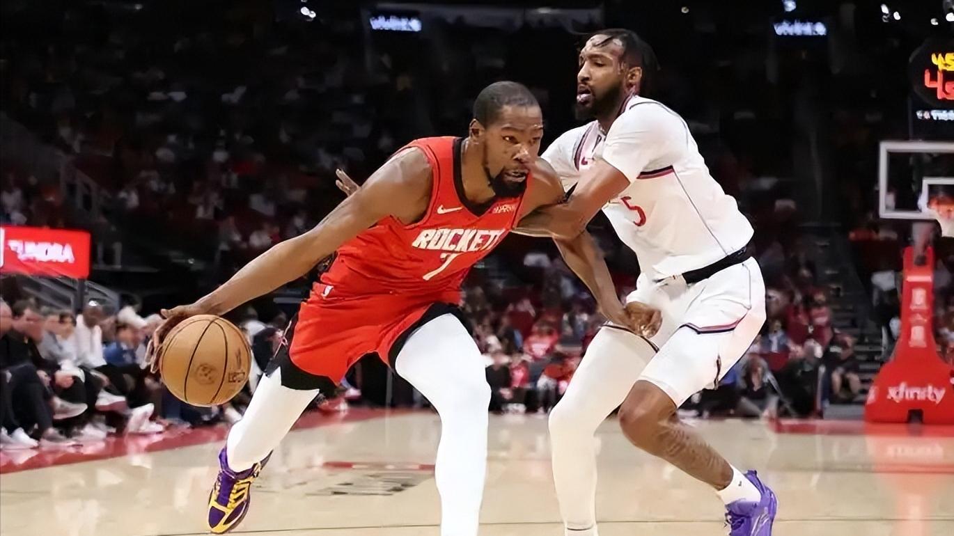 首秀9+7+4+3！又是神经刀，伦纳德两场出手49次，没哈登全是单打