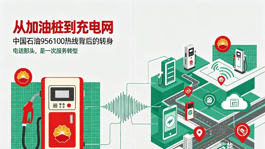 从加油桩到充电网：中国石油956100热线背后的转身