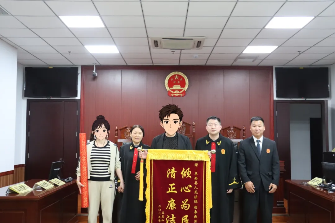 “点赞”+3！信任满载 | 阜南法院接连收获当事人三面锦旗