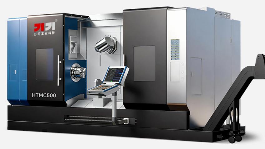 山东万可加工中心机床，五轴车铣复合+AI智控硬核出圈