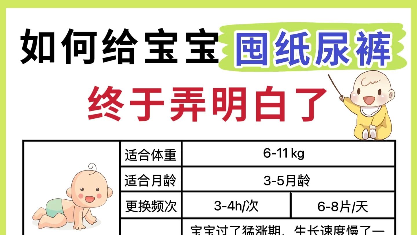 新手爸妈看过来！宝宝的“屁粮”怎么囤？一篇帮你算得明明白白！
