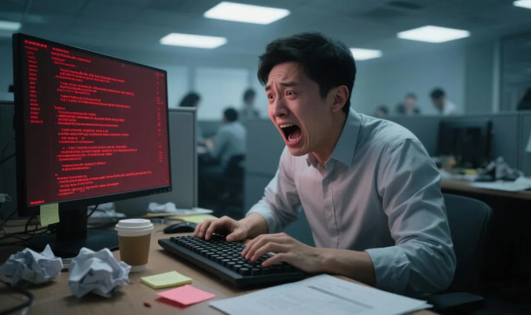 公司电脑配置太低，领导还说我工作效率差，我开会时用这电脑修改了1个数据，花了30多分钟，领导不说话了