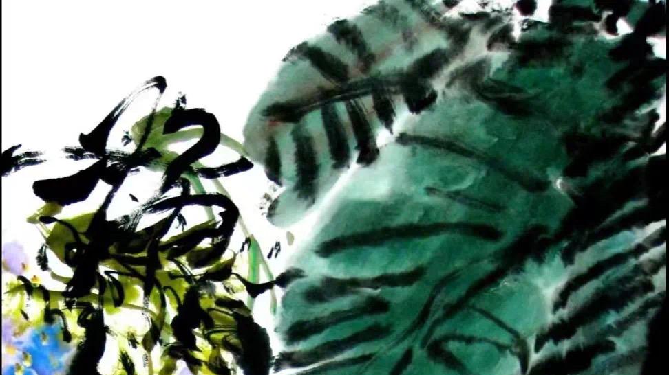 光影赋墨韵 颤动见匠心 ——汤德新水墨画的光感颤动效果表达