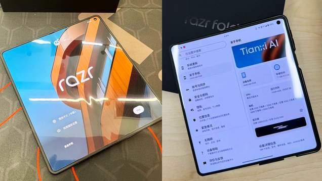 MOTO8.1英寸大折叠屏智能机：4.43mm超薄设计，能当平板电脑用