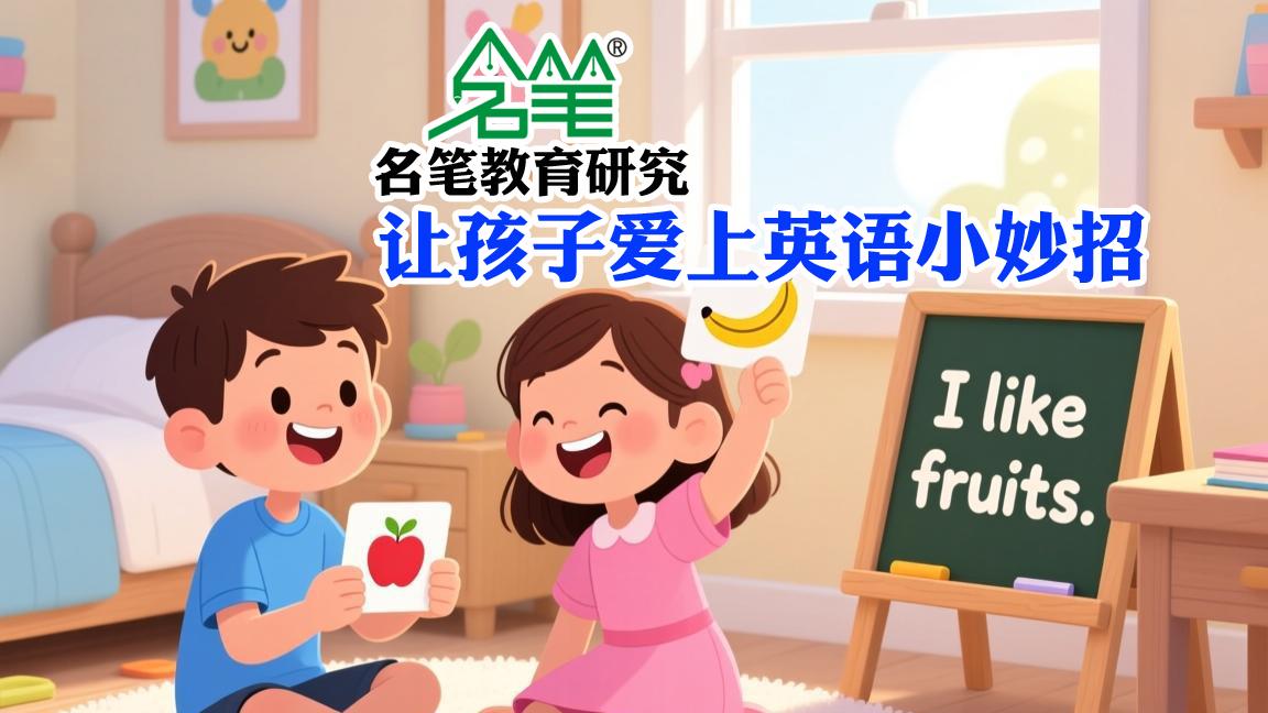 让孩子爱上英语的小妙招【名笔教育研究】