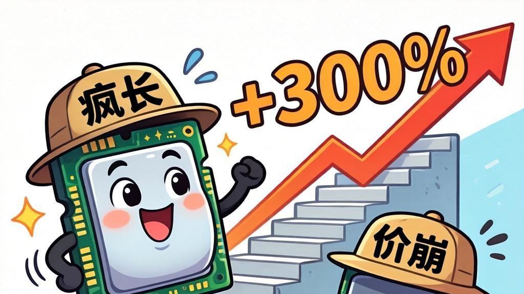 和猪肉一样的规律 内存条走到“疯长”和“价崩”周期