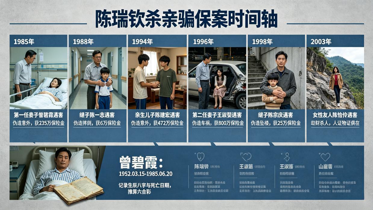 2003年，台湾一男子对亲人痛下杀手，18年间共残害六人