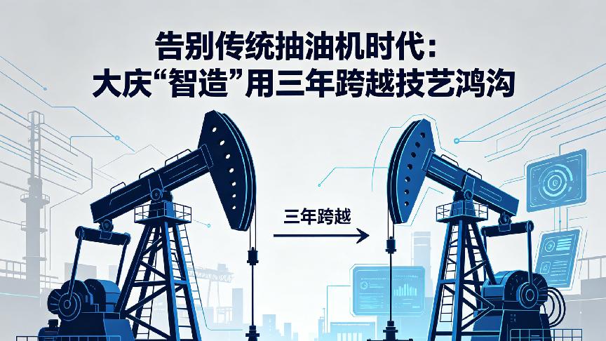 告别传统抽油机时代：大庆“智造”用三年跨越技艺鸿沟