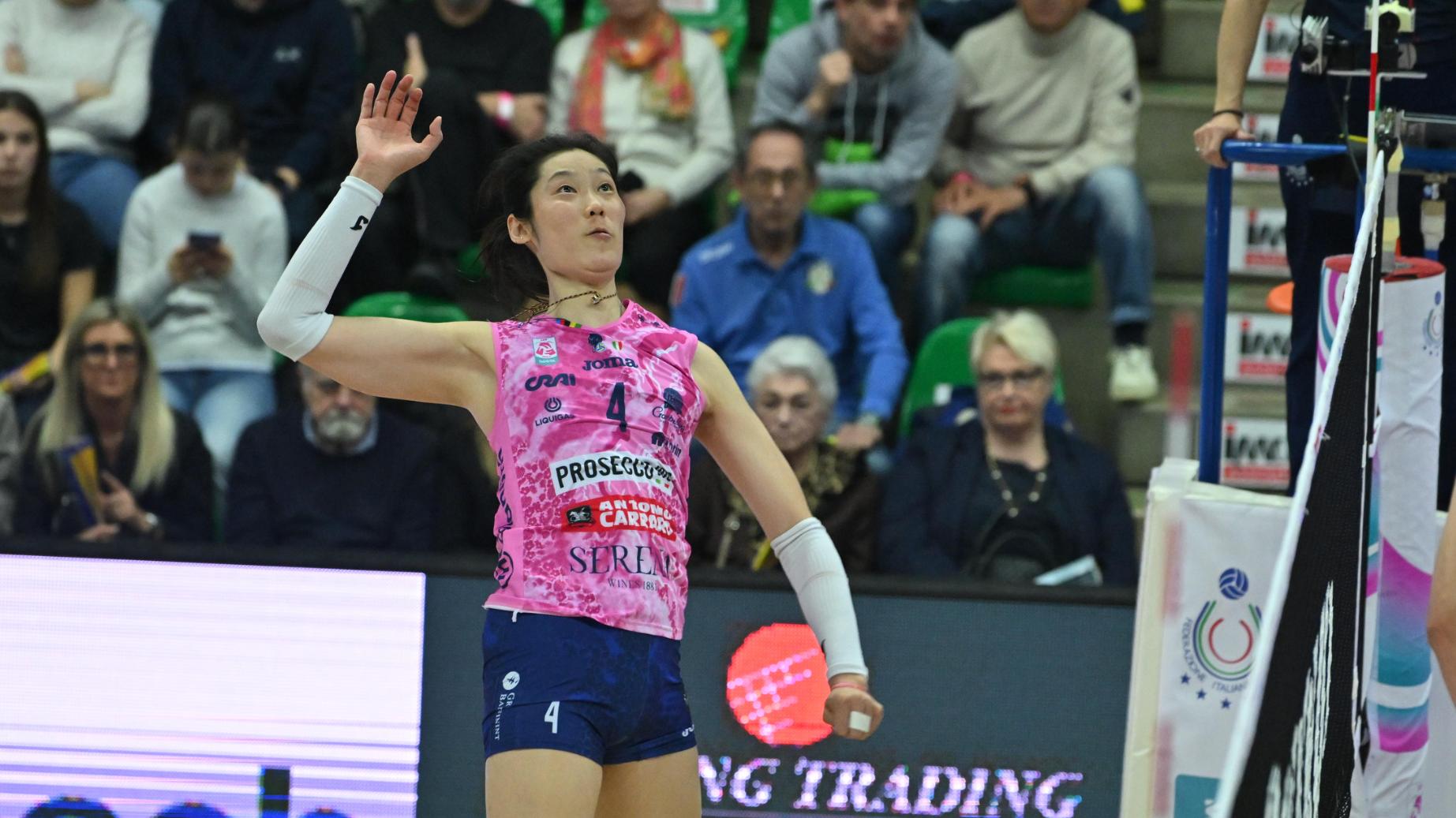 热血女王！朱婷独揽21分荣膺MVP，科内意甲半决赛让2追3史诗大逆转