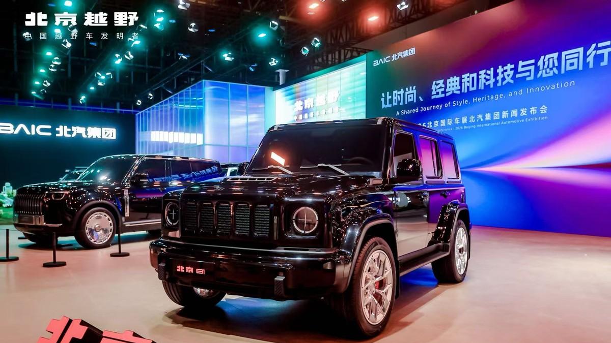 预售价21.48万元！北京越野BJ40增程长续航版亮相北京车展