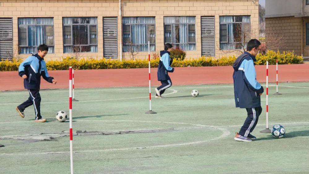 信阳市羊山中学北校区：健康第一 育人根基