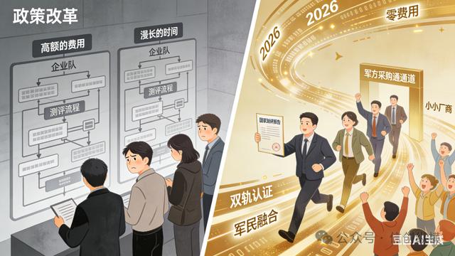 军采新政引爆信创圈：“军地通用型”产品直采国测结果