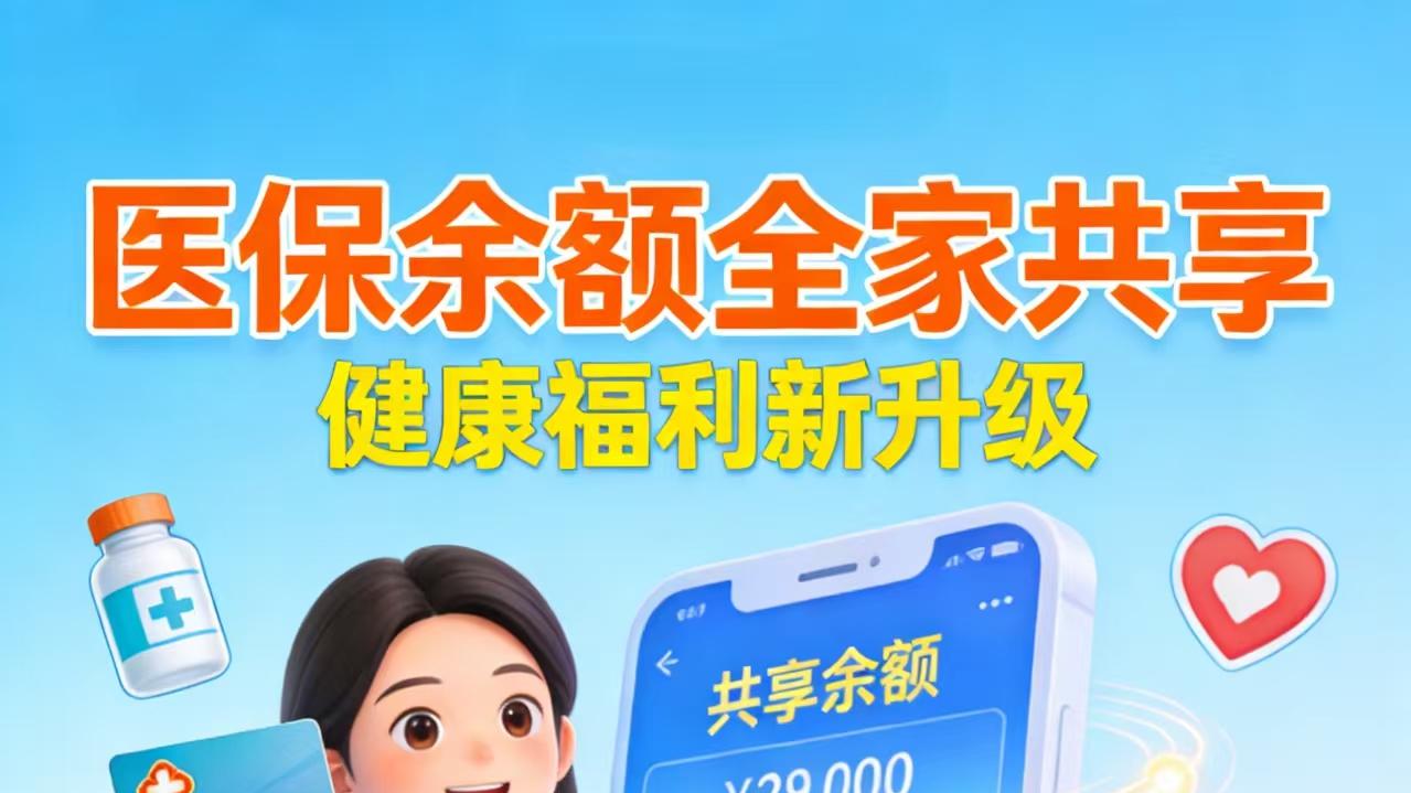 2026年3月医保重大调整：个人账户家庭共济全面落地，8类人可绑定详解