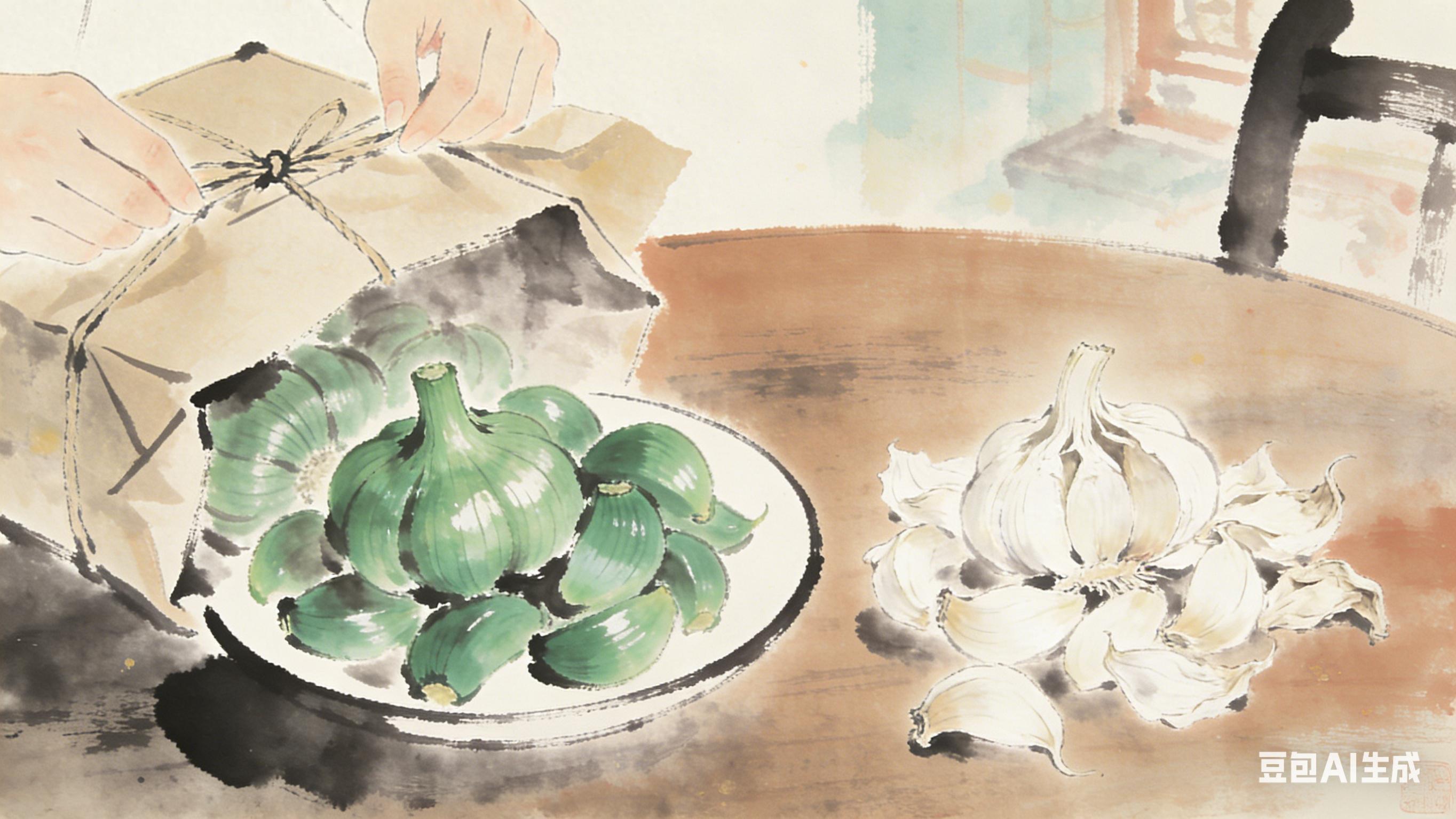 民间故事：奶奶的神奇腊八蒜！