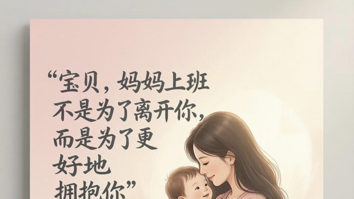 妈妈，你为什么要上班？