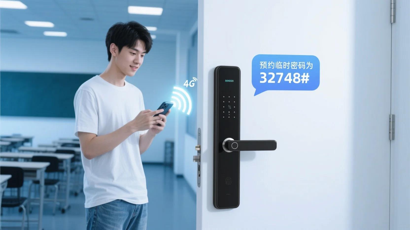 高校会议室预约系统这样选，联动智能锁，无需网络