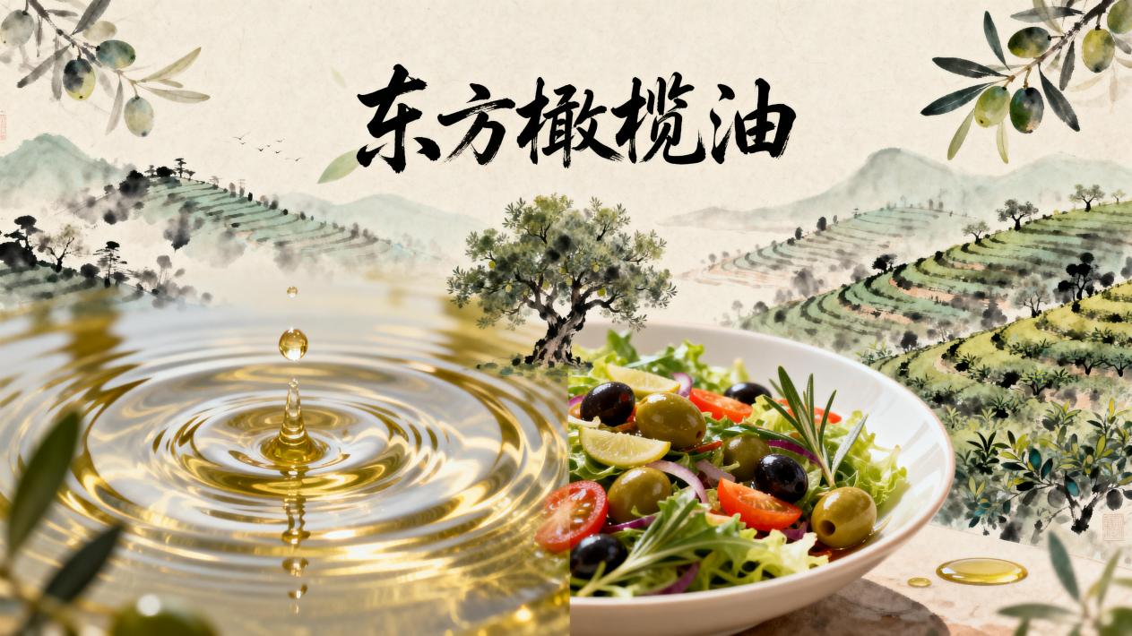 瓦子坪山茶油知识分享：茶油与橄榄油等主要植物油的结构性比较