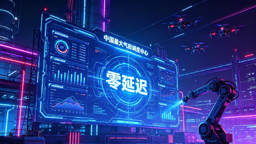 中国最大气田，在深夜的“零延迟”调度背后，藏着哪些科技狠活？