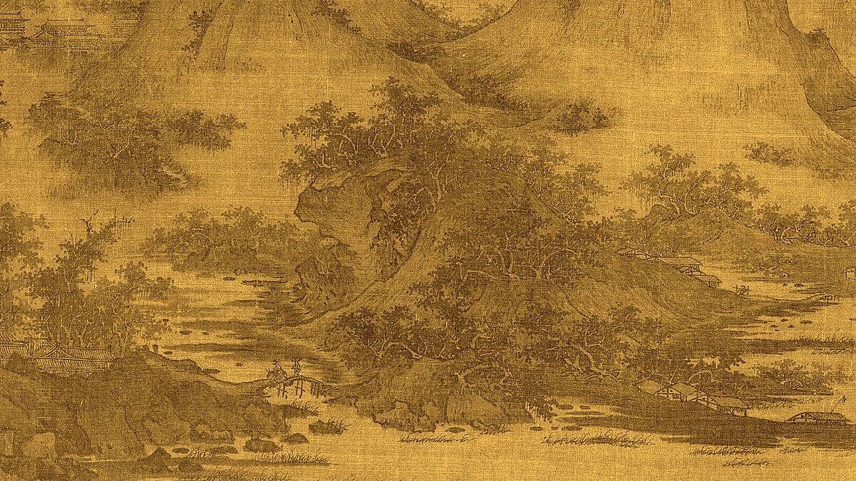 当人悟道后内心安定，便能发出天光，使得人见其人，物见其物