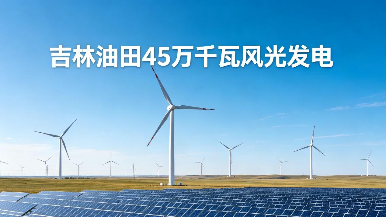 吉林油田建45万“风光”基地，如何“挂图作战”创纪录？