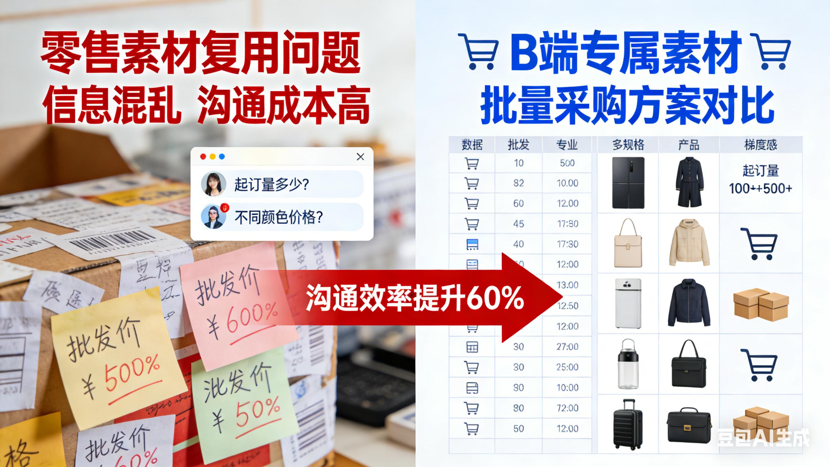 B端客户素材怎么做？生成批发订单素材的实用思路