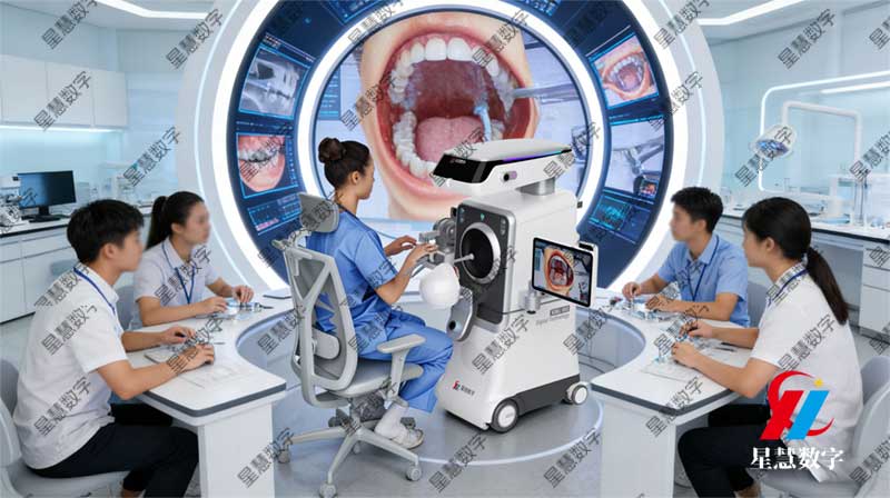 VR口腔数字化虚拟仿真力反馈一体设备：解决龈上洁治术教学痛点