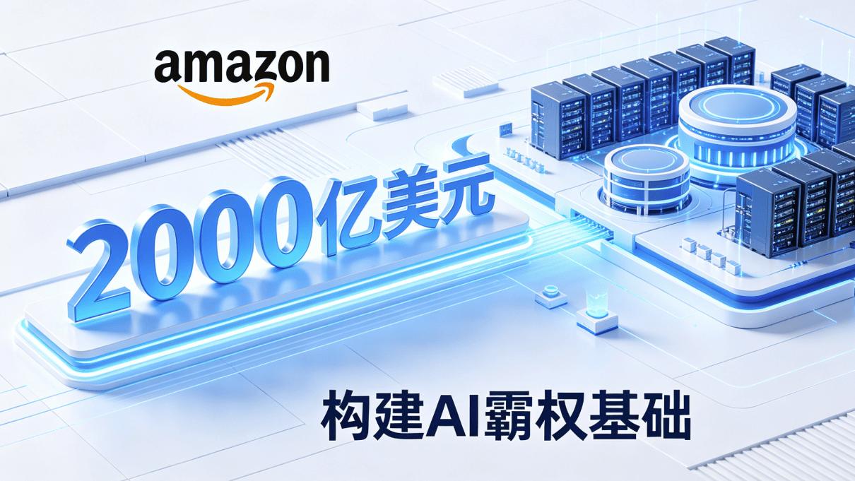 万亿算力竞赛 亚马逊 2000 亿美元投入 构建 AI 霸权基础