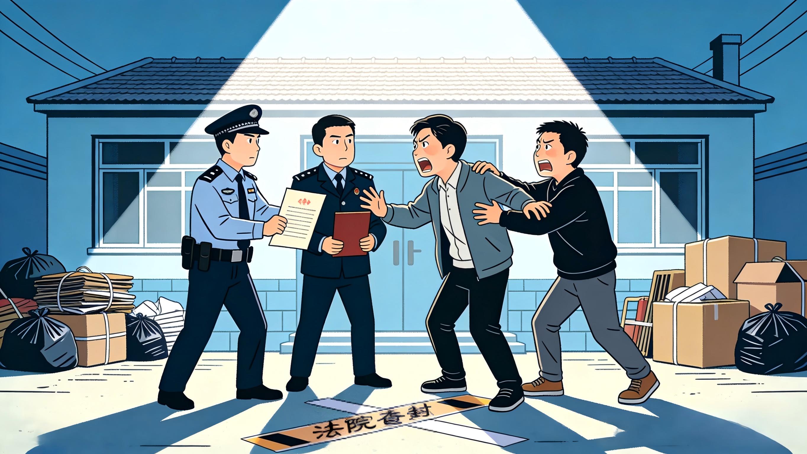 法拍房收房难易？关键看屋里住着谁…